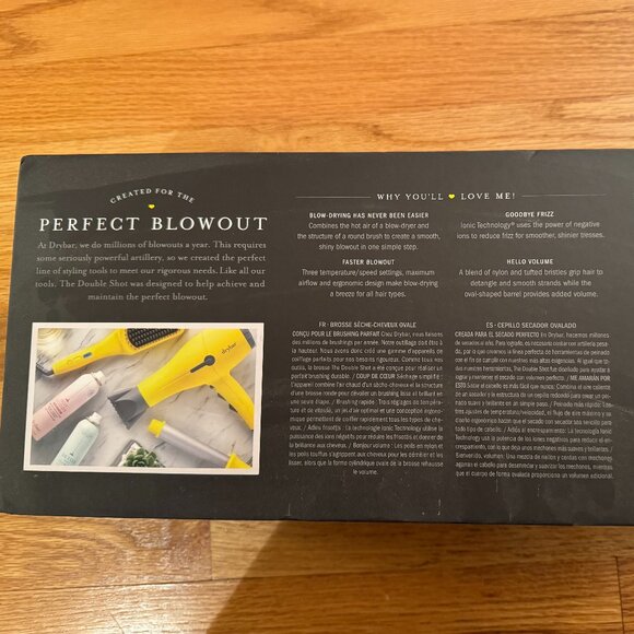 The Double Shot Oval Blow-Dryer Brush Lovingly used Tons of life left $155 retai main image 4